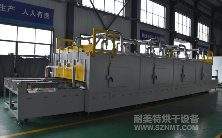 NMT-SDL-690汽車電機定子預熱,固化,冷卻,與機械人對接固化爐(大連格勞博)